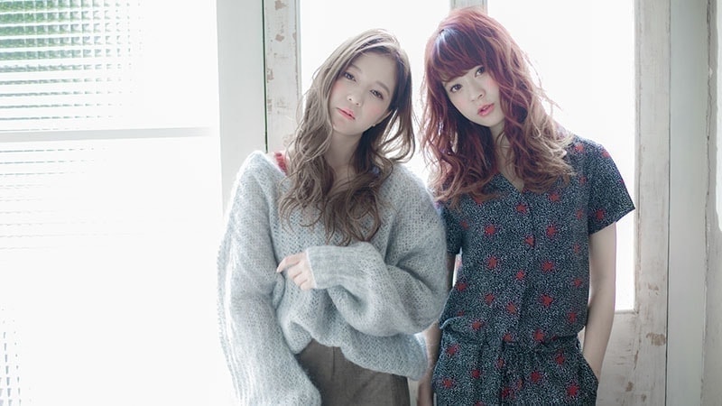ロングヘアスタイル