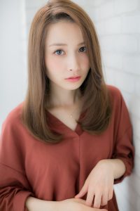 大人小顔ナチュラルストレート