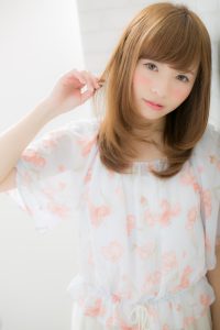 ストレートヘア